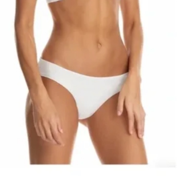 Maaji Card White Reversible Bikini Bottom - Picture 5 of 7